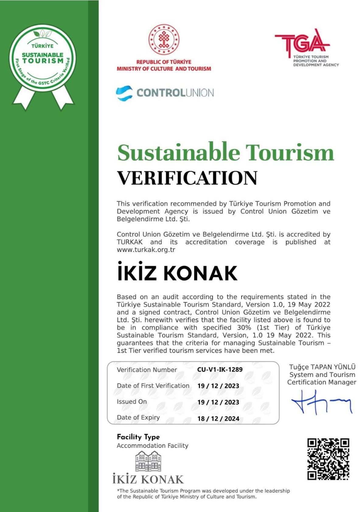 Ikiz Konak Boutique Hotel Istambul Exterior foto